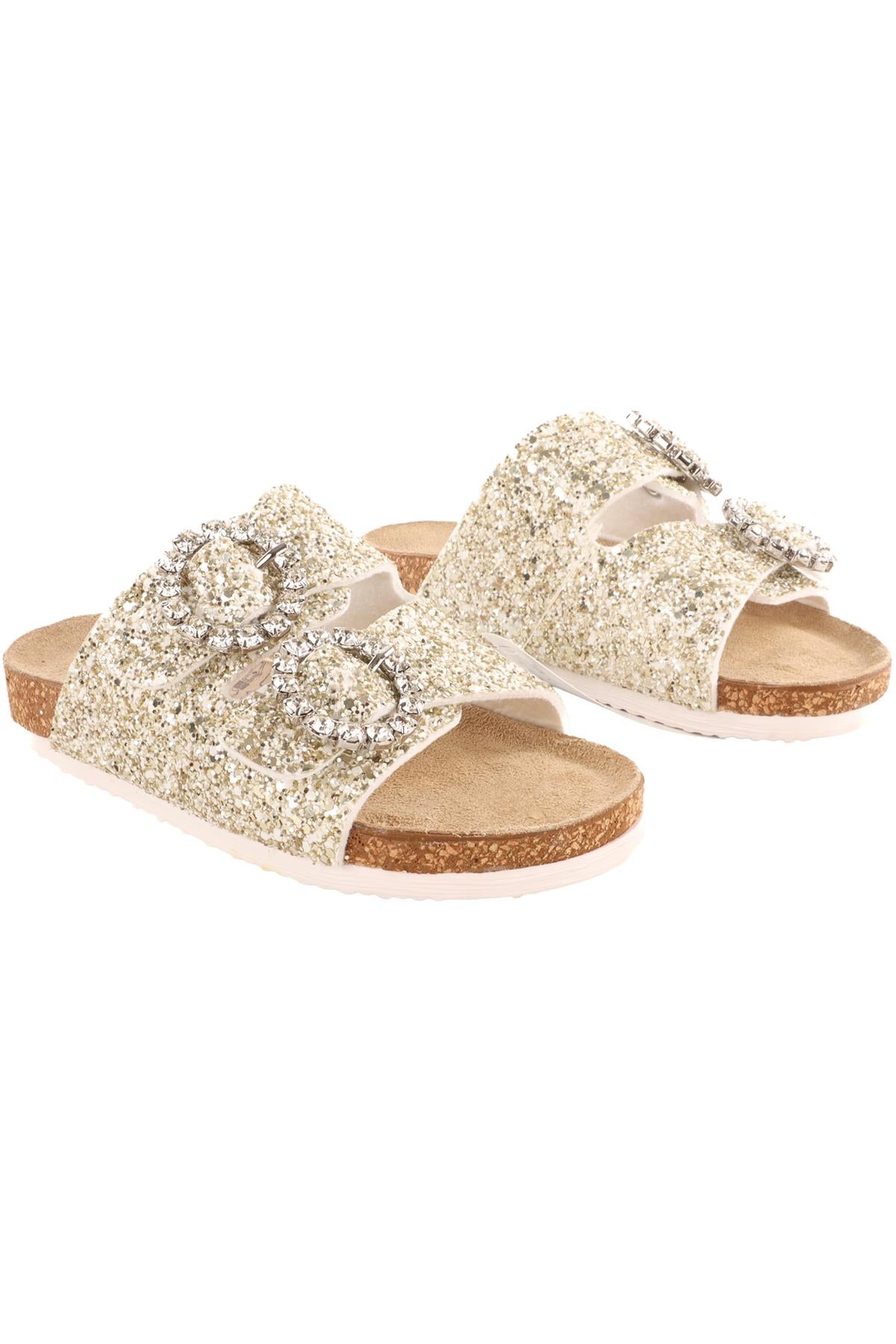 MONNALISA GOLD KIDS GIRLS SANDALS EU 29 UK 11 US 12