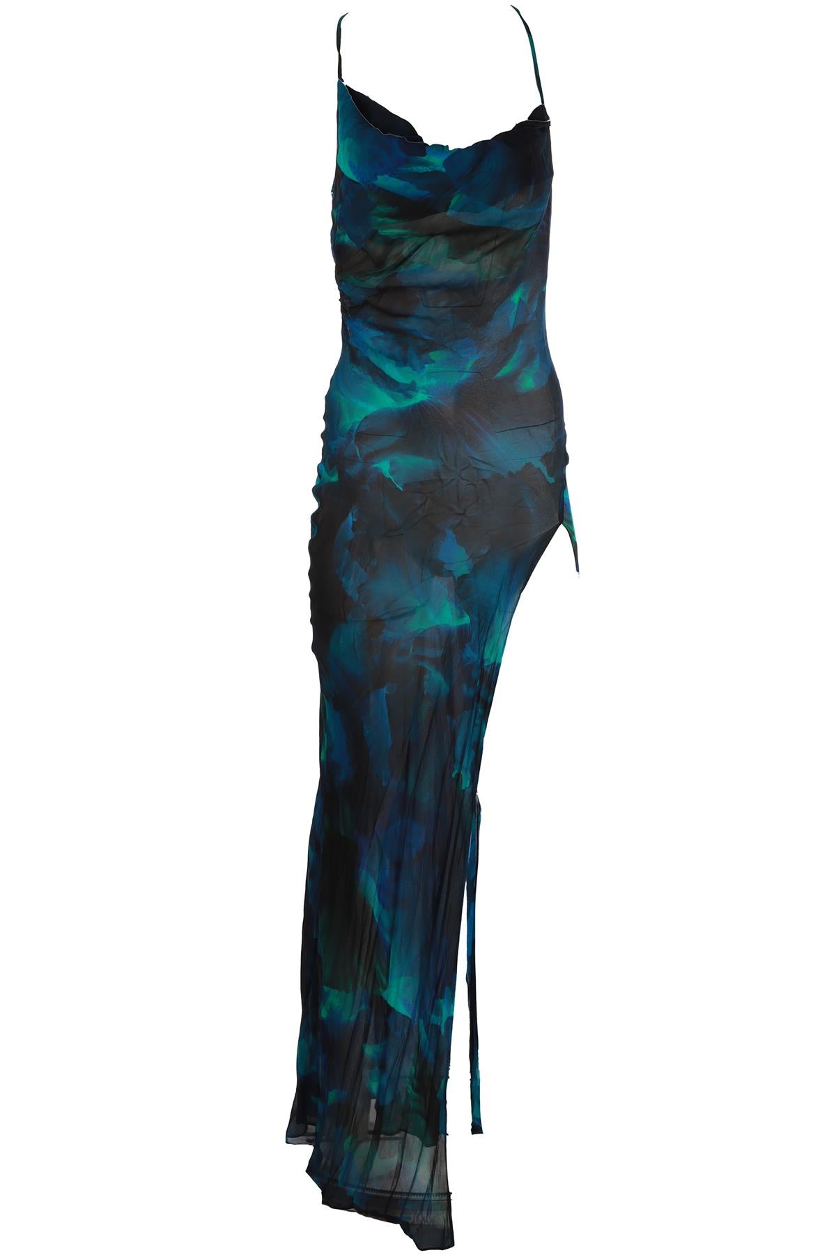 RAT & BOA MULTI CREPE MAXI DRESS XSMALL