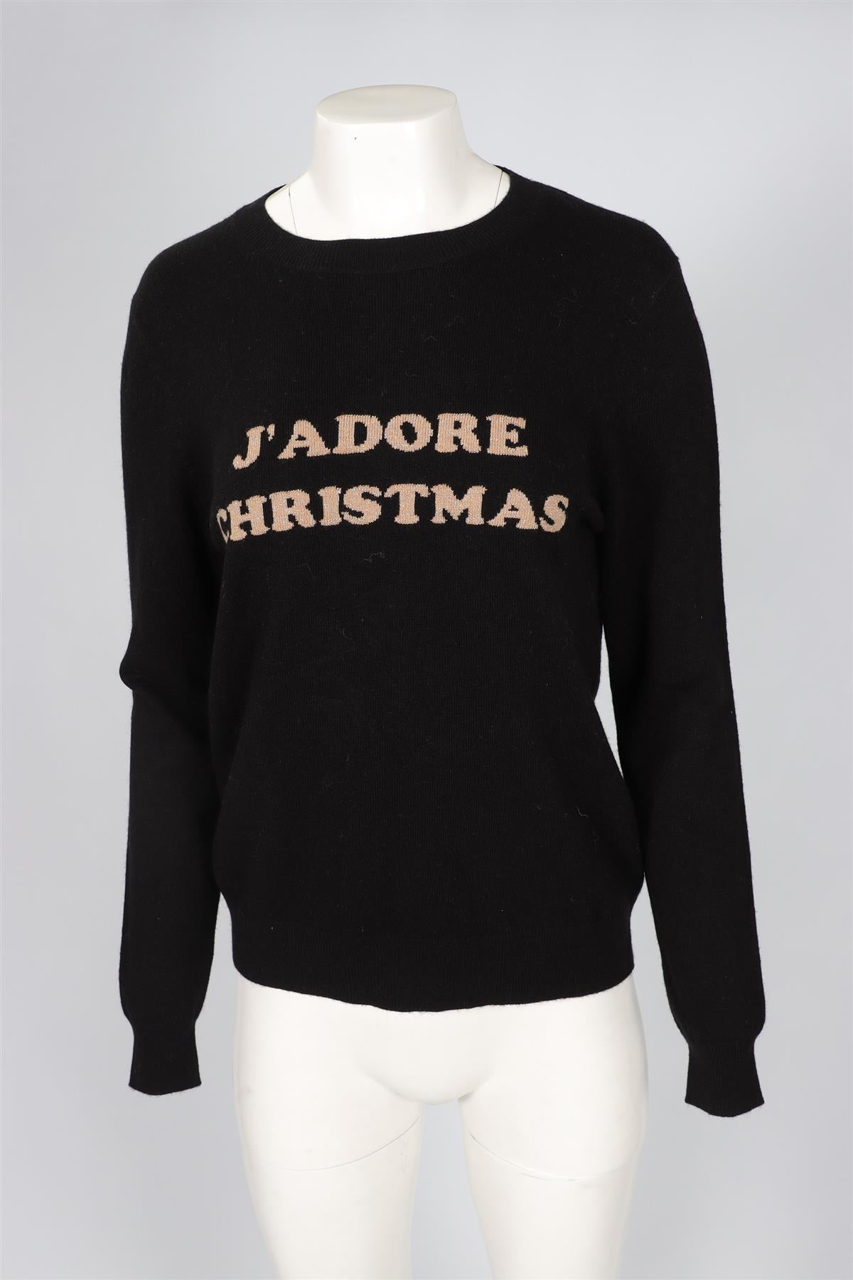 CHINTI & PARKER BLACK WOOL SWEATER MEDIUM