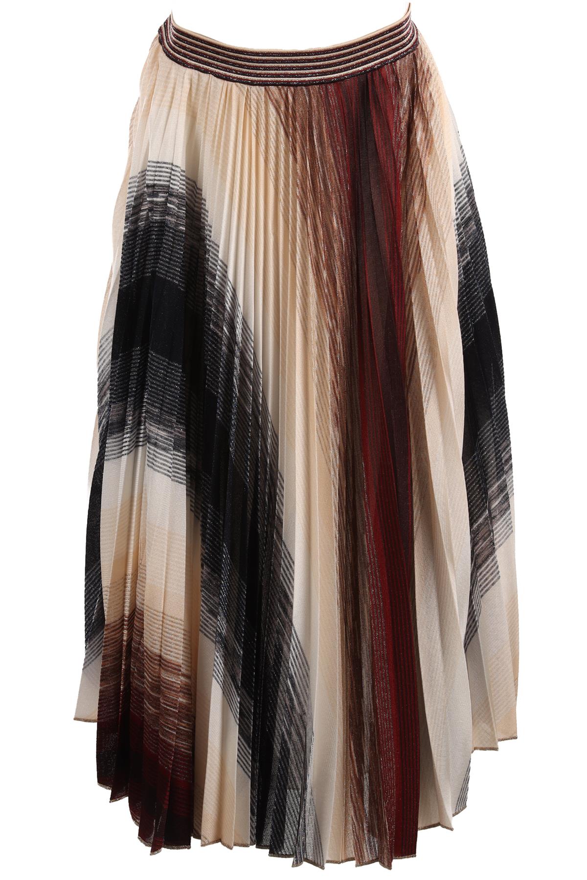 MISSONI MULTI KNIT MIDI SKIRT IT 40 UK 8