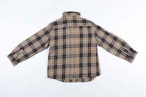BONPOINT BROWN KIDS BOYS SHIRT 6 YEARS