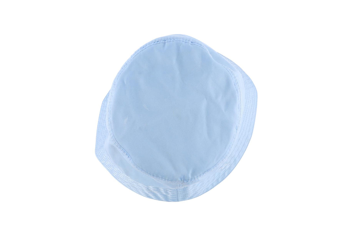 PRADA BLUE RE-NYLON BUCKET HAT MEDIUM