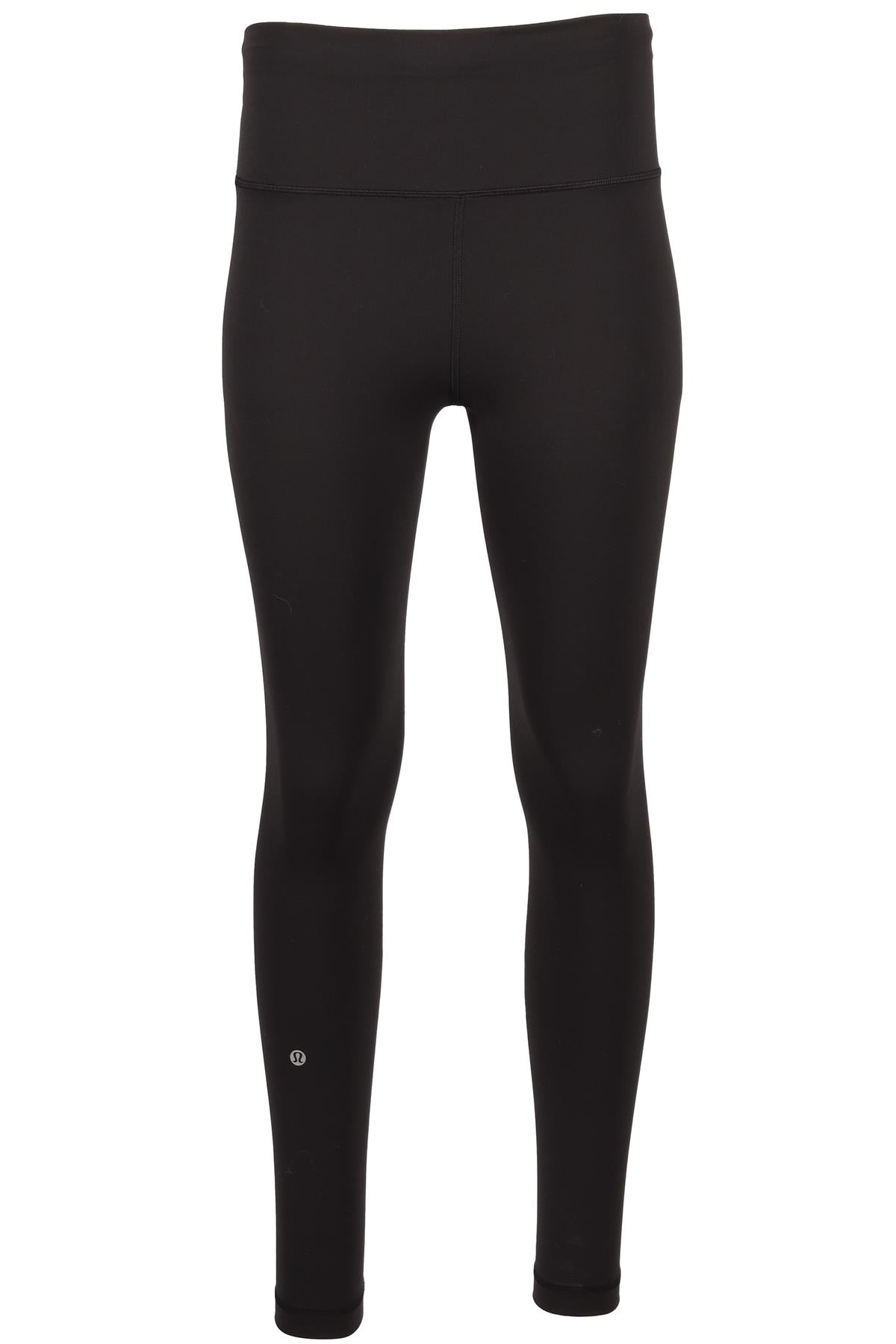 LULULEMON BLACK JERSEY LEGGINGS US 6 UK 10