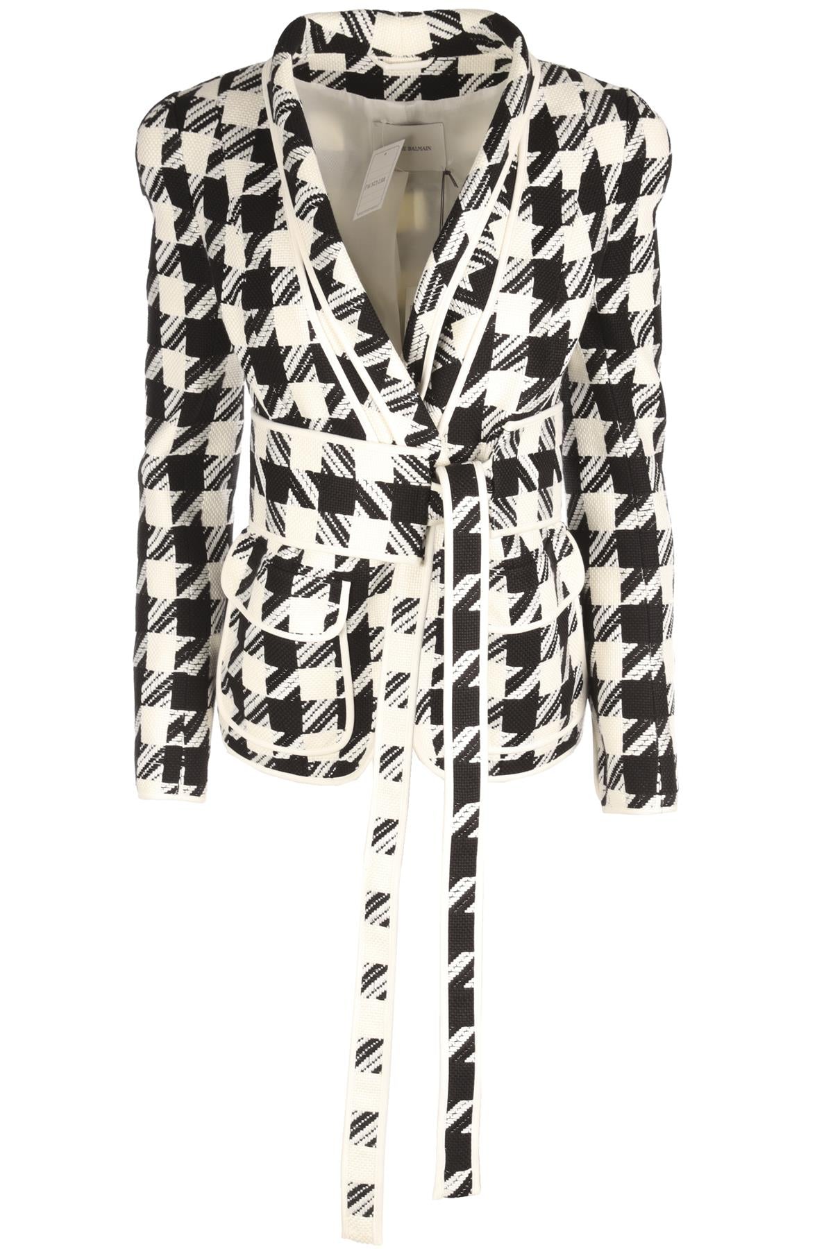PIERRE BALMAIN MULTI COTTON JACKET FR 38 UK 10