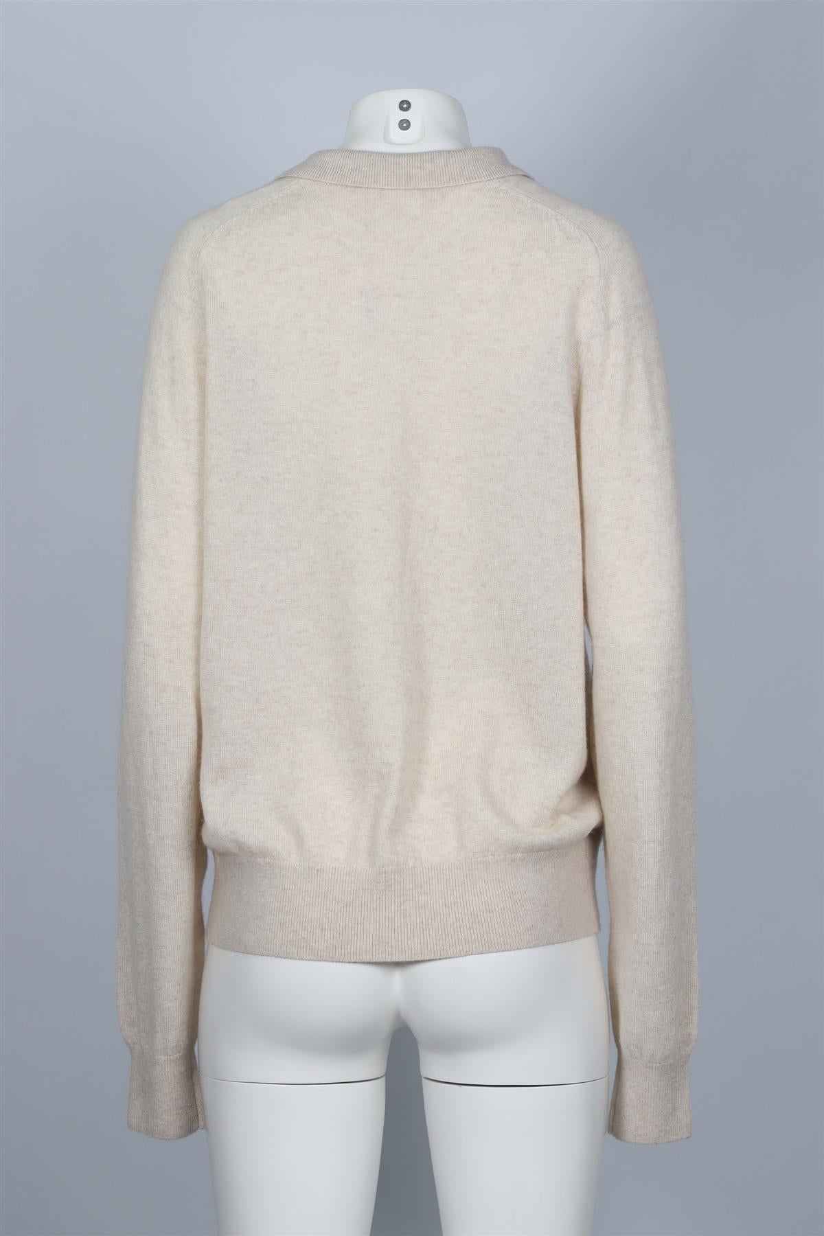 ÉTERNE CREAM CASHMERE SWEATER XSMALL-SMALL