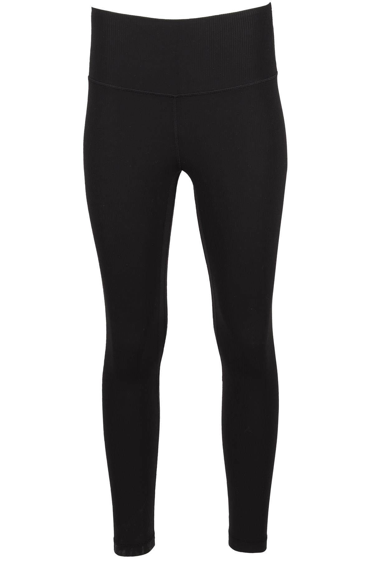 LULULEMON BLACK JERSEY LEGGINGS US 6 UK 10