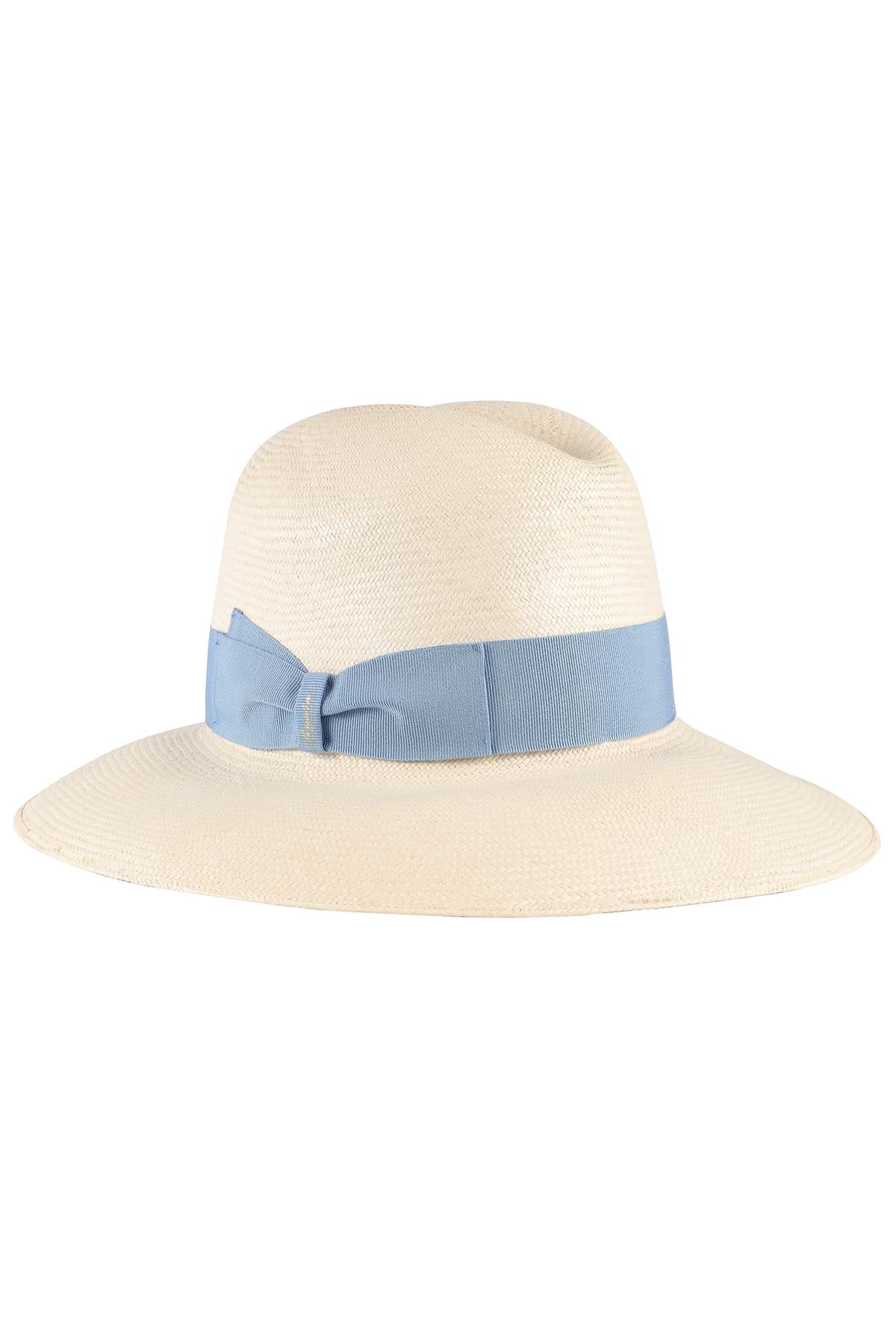 FIORE CAPRI ECRU STRAW HAT MEDIUM