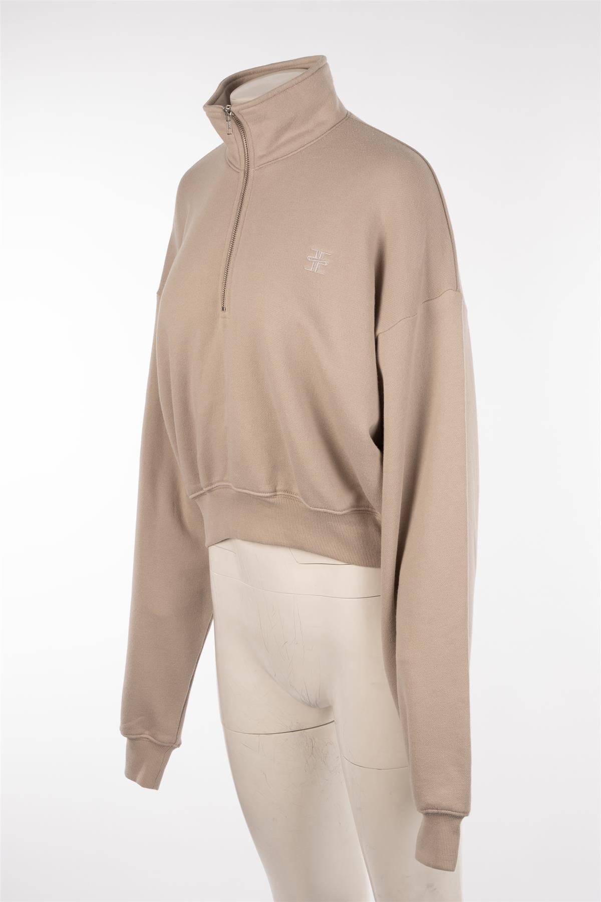 ETERNE GREY COTTON SWEATSHIRT LARGE