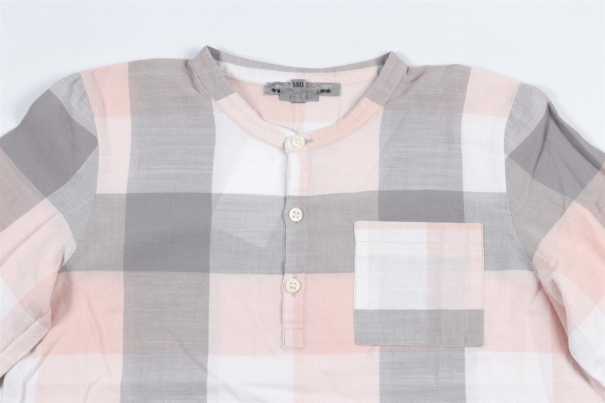 BONPOINT GREY KIDS BOYS SHIRT 10 YEARS