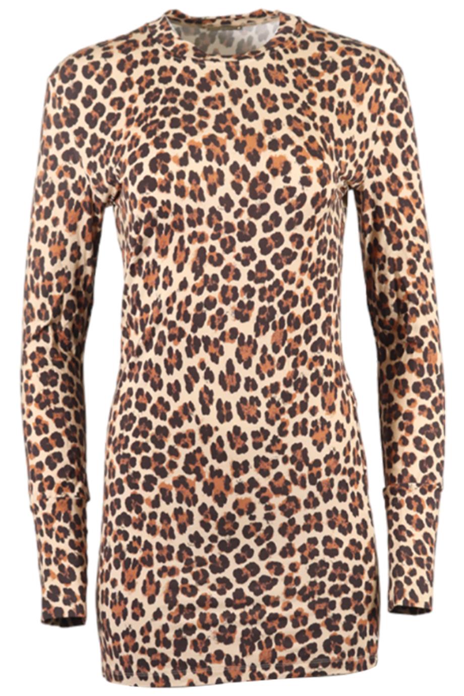 CAROLINE CONSTAS JERSEY MINI DRESS LARGE