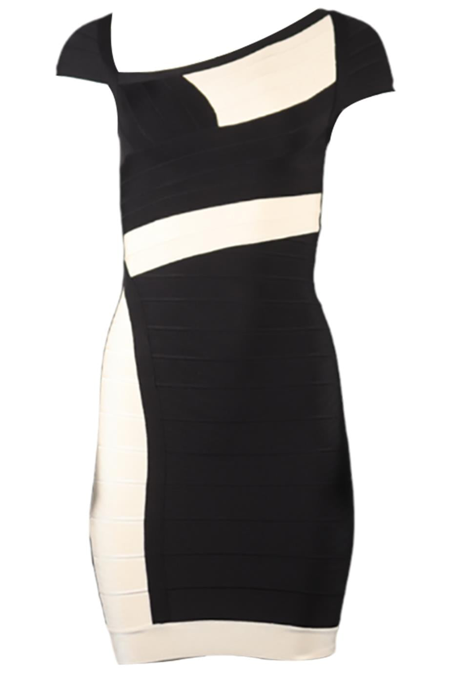 HERVE LEGER BANDAGE DRESS SMALL