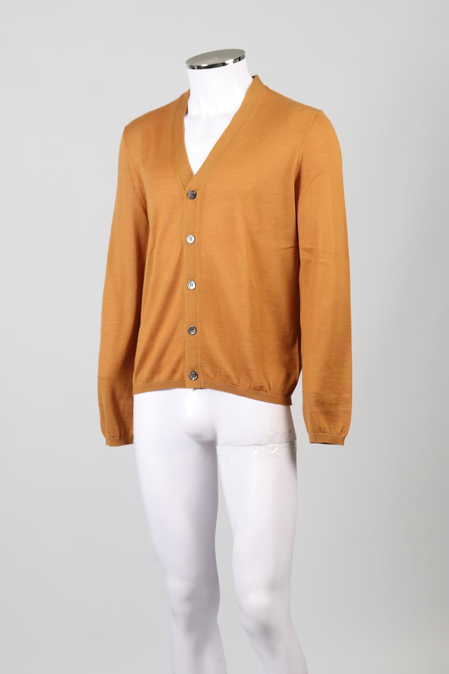 GUCCI MEN'S CASHMERE CARDIGAN LARGE