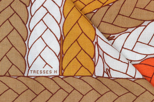 HERMÈS MULTI TRESSES H CASHMERE SCARF ONE SIZE