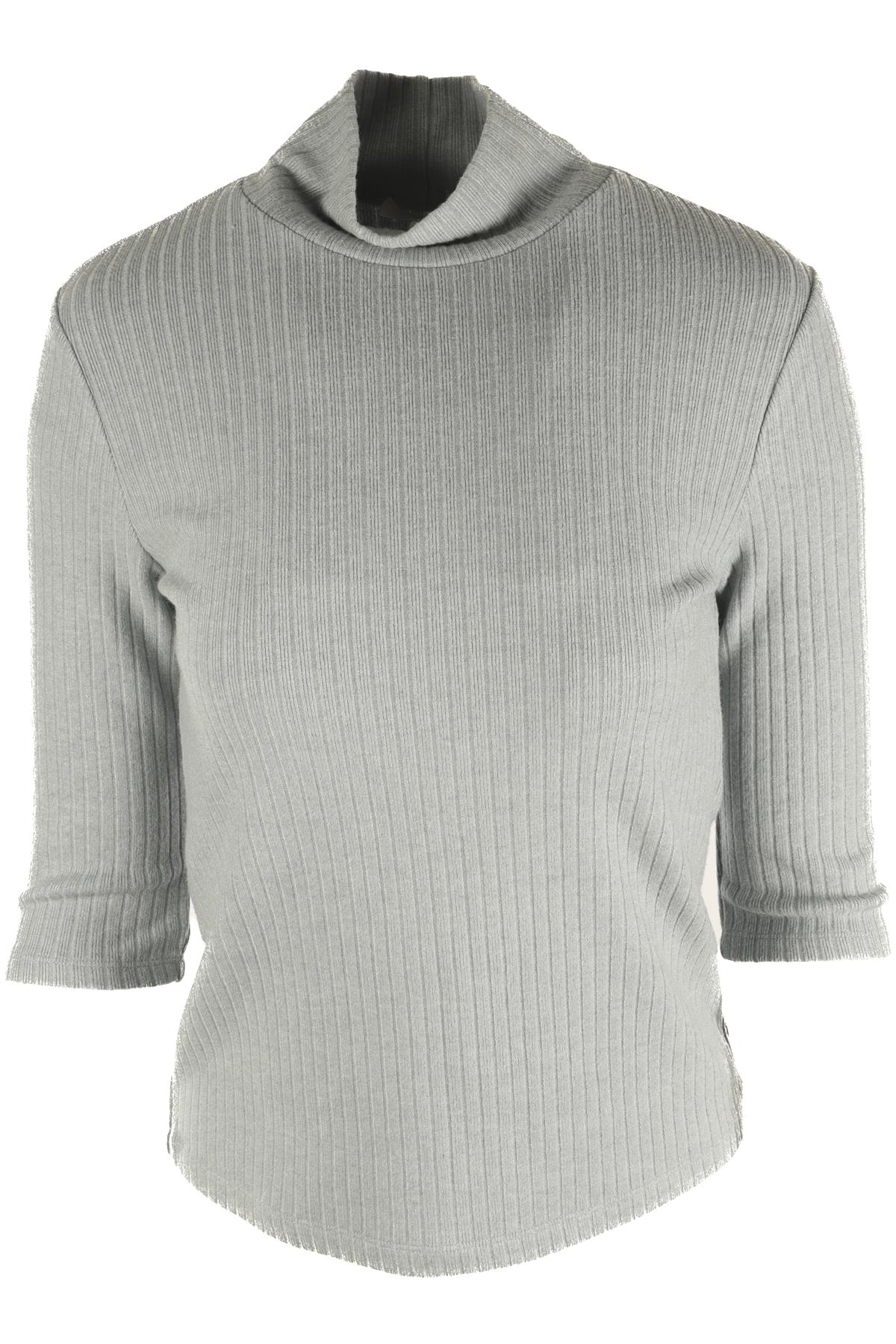 VINCE BLUE KNIT TOP MEDIUM