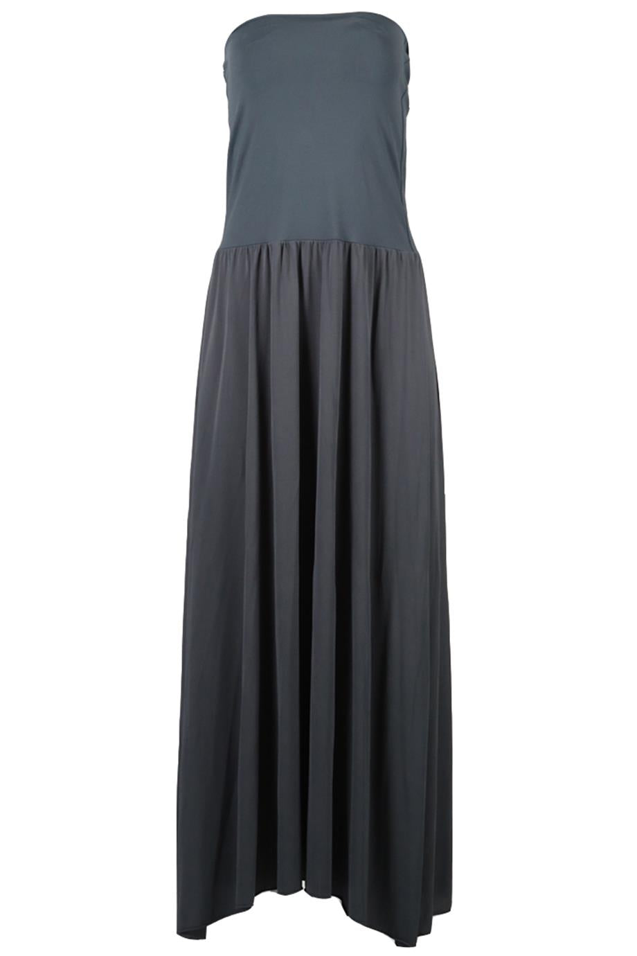 ERES STRAPLESS JERSEY MAXI DRESS LARGE-XLARGE