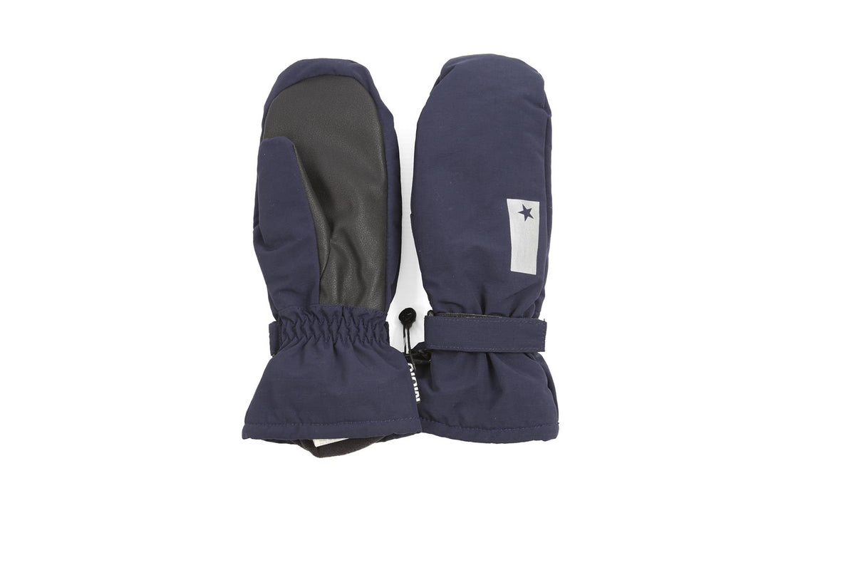 MOLO NAVY KIDS GIRLS SKI MITTENS 9-12 YEARS