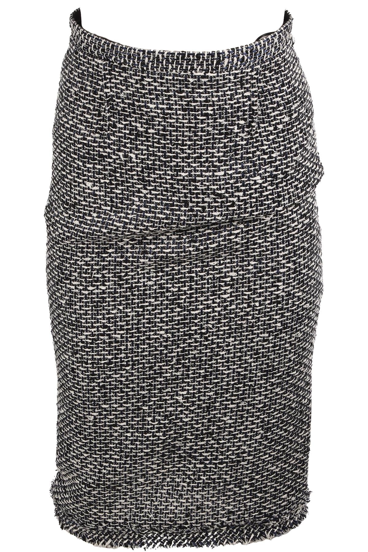 ROLAND MOURET MULTI COTTON SKIRT UK 10