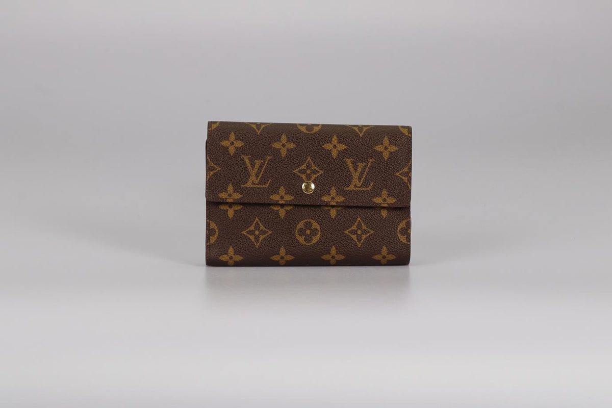 LOUIS VUITTON 2000 MONOGRAM COATED CANVAS WALLET