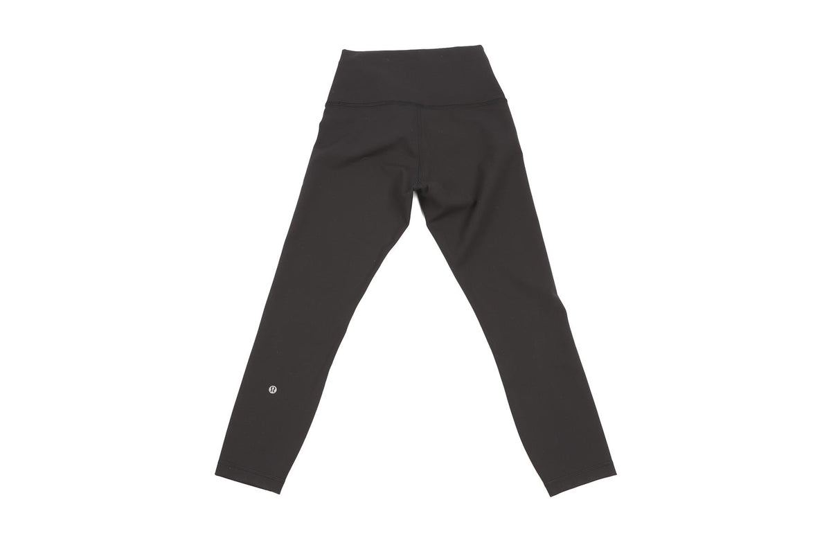 LULULEMON BLACK LEGGINGS US 6 UK 10