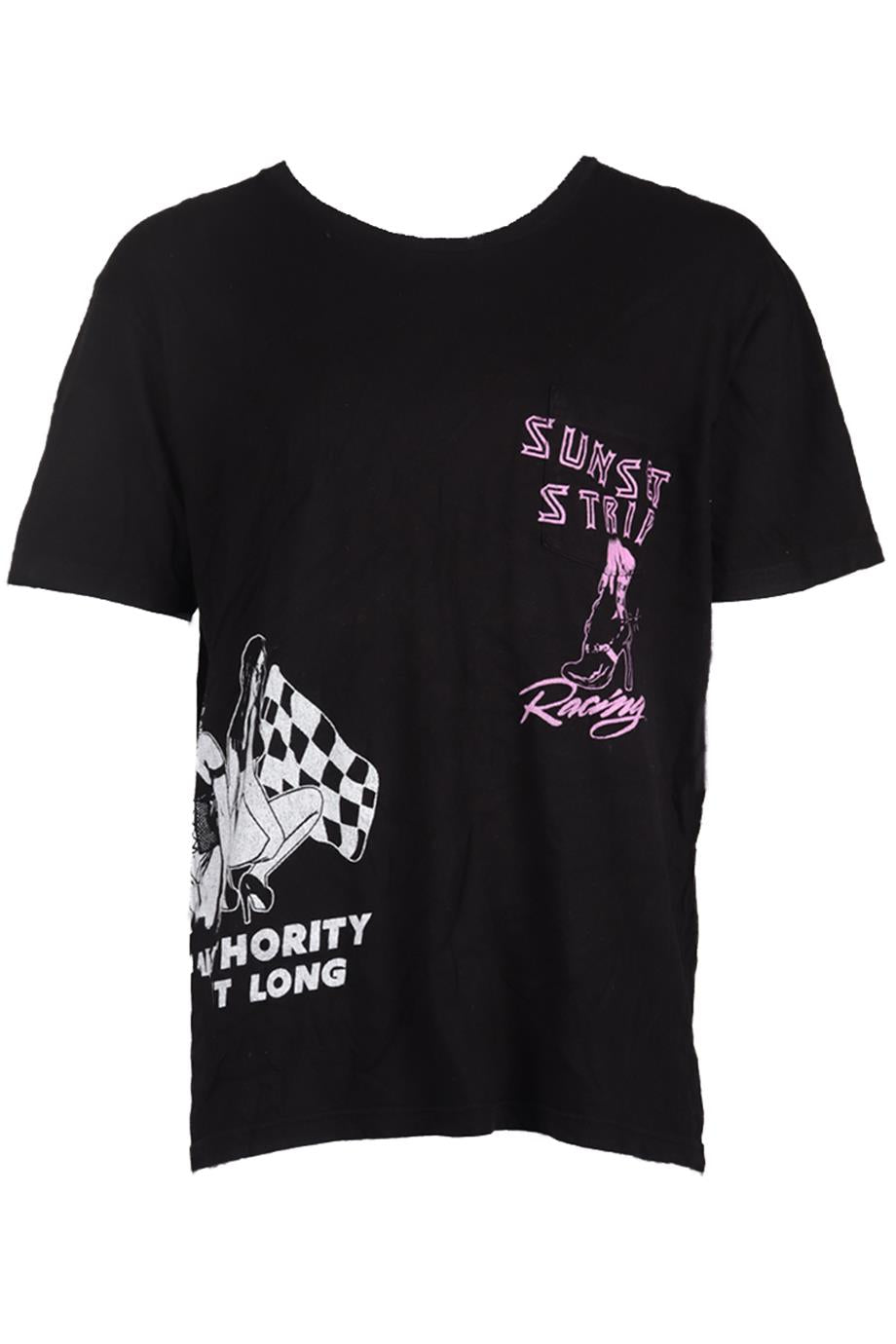 LOCAL AUTHORITY MEN'S PRINTED COTTON JERSEY T-SHIRT XLARGE