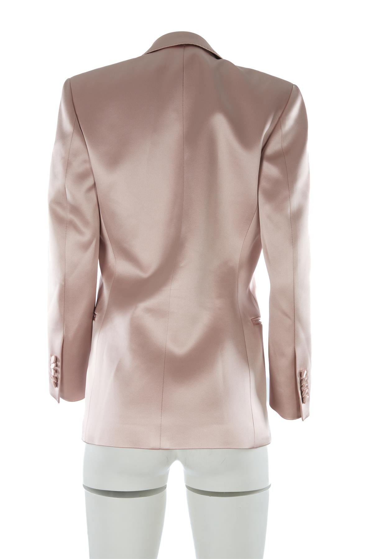 GUCCI PINK SILK BLAZER IT 36 UK 4