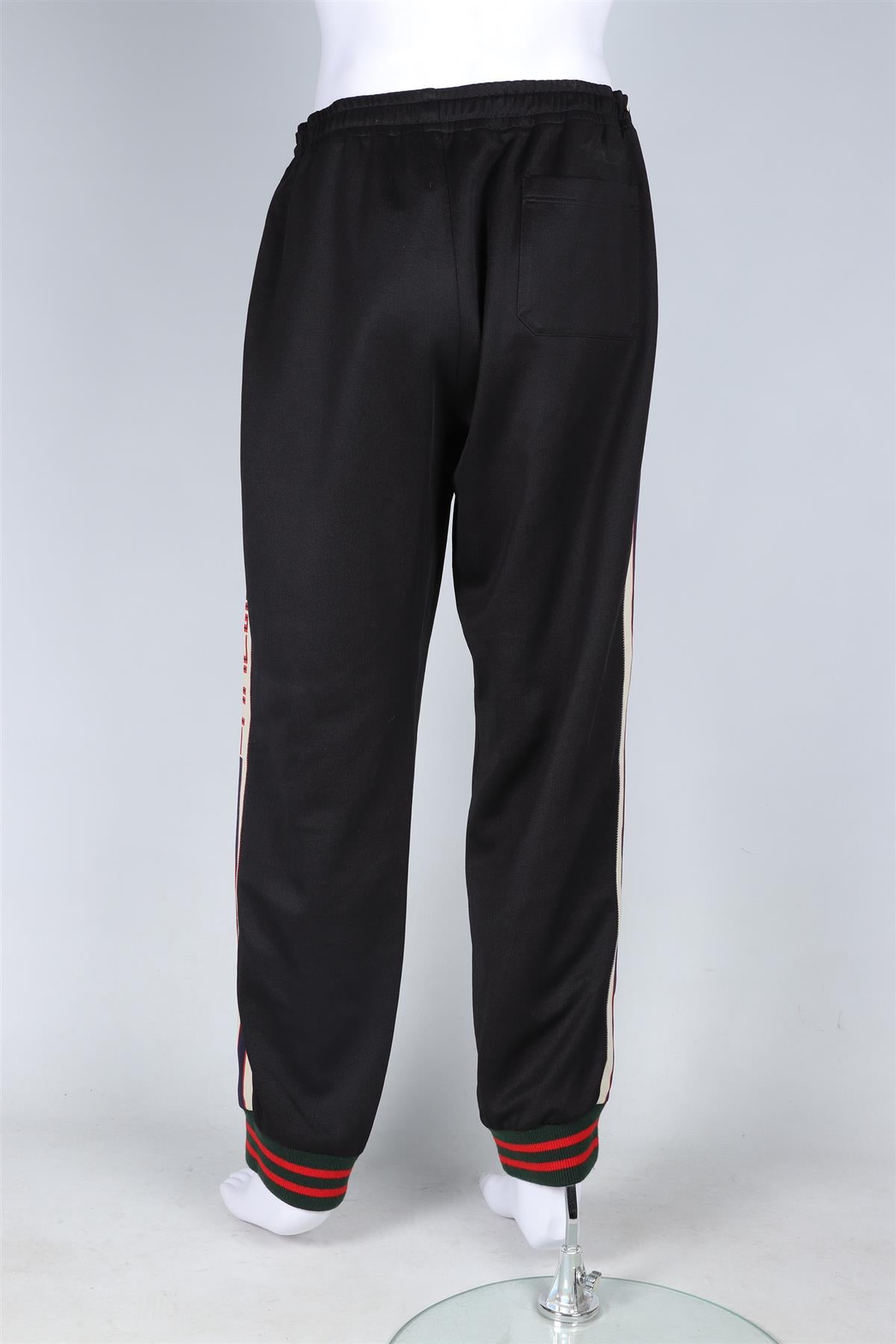 GUCCI BLACK TRACKSUIT PANTS 3XL