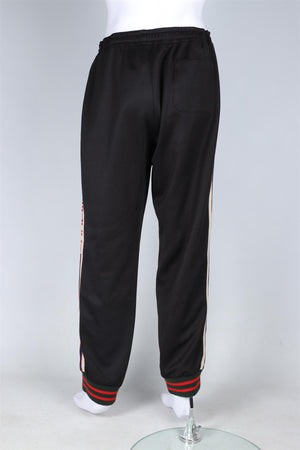 GUCCI BLACK TRACKSUIT PANTS 3XL
