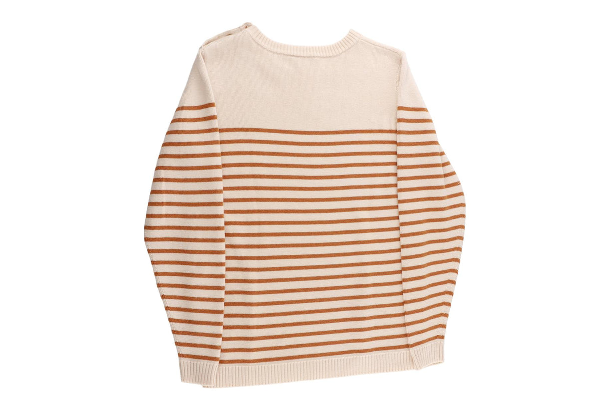 CREAM TEEN BOYS SWEATER
