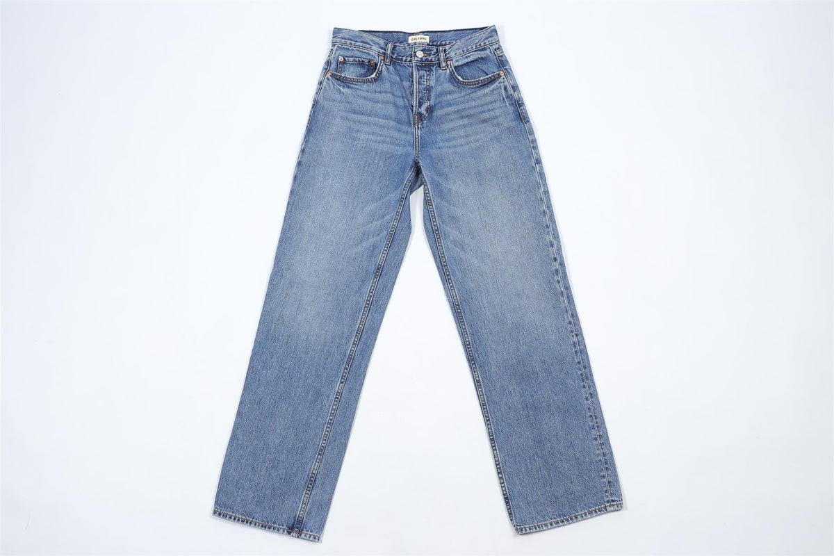 GRLFRND BLUE DENIM JEANS W24 UK 6
