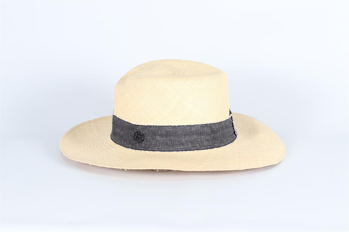 MAISON MICHEL STRAW HAT MEDIUM