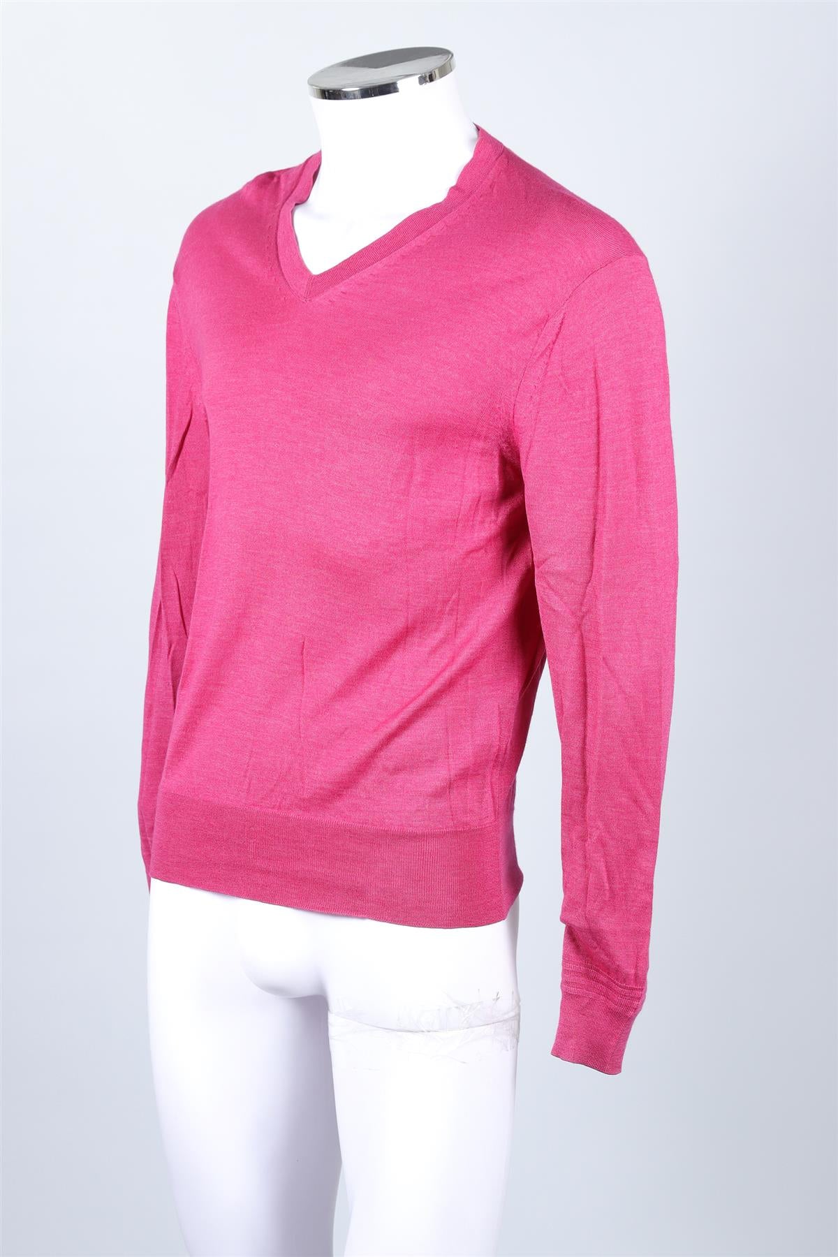 TOM FORD PINK MEN'S CASHMERE SWEATER IT 50 UK/US CHEST 40