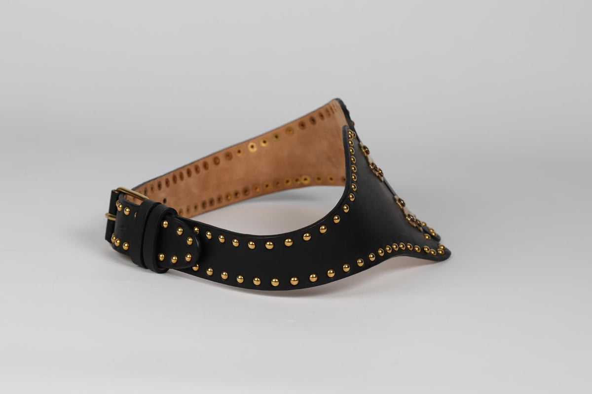EMILIO PUCCI LEATHER WAIST BELT SMALL