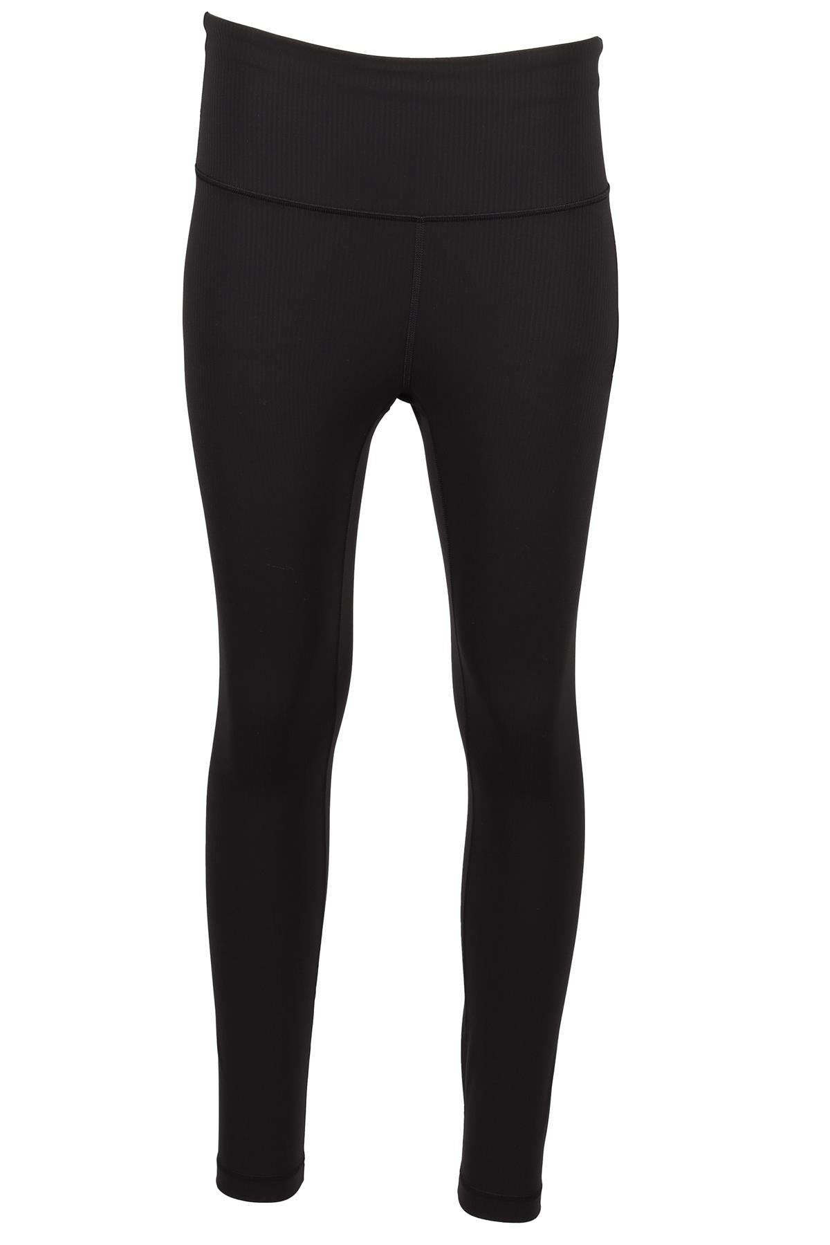 LULULEMON BLACK JERSEY LEGGINGS US 6 UK 10