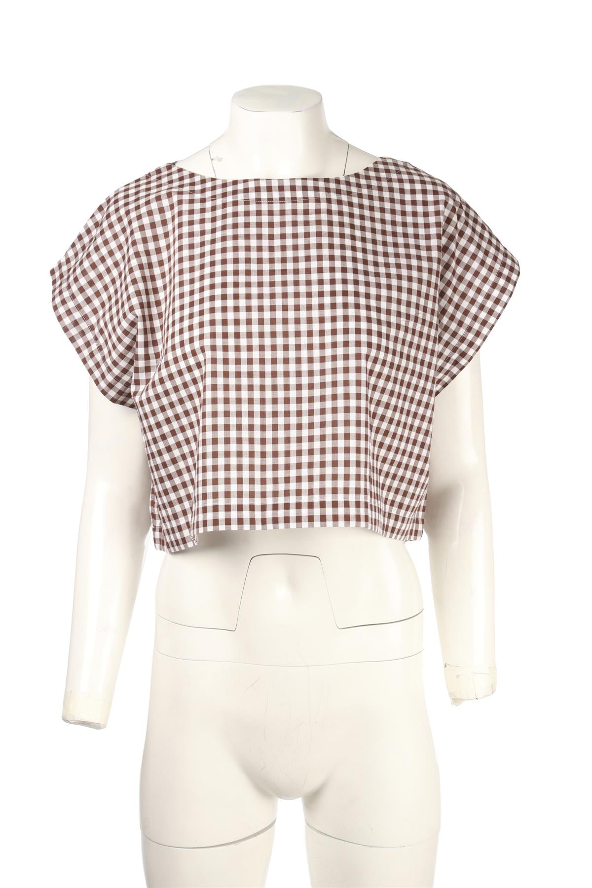BROWN COTTON TOP