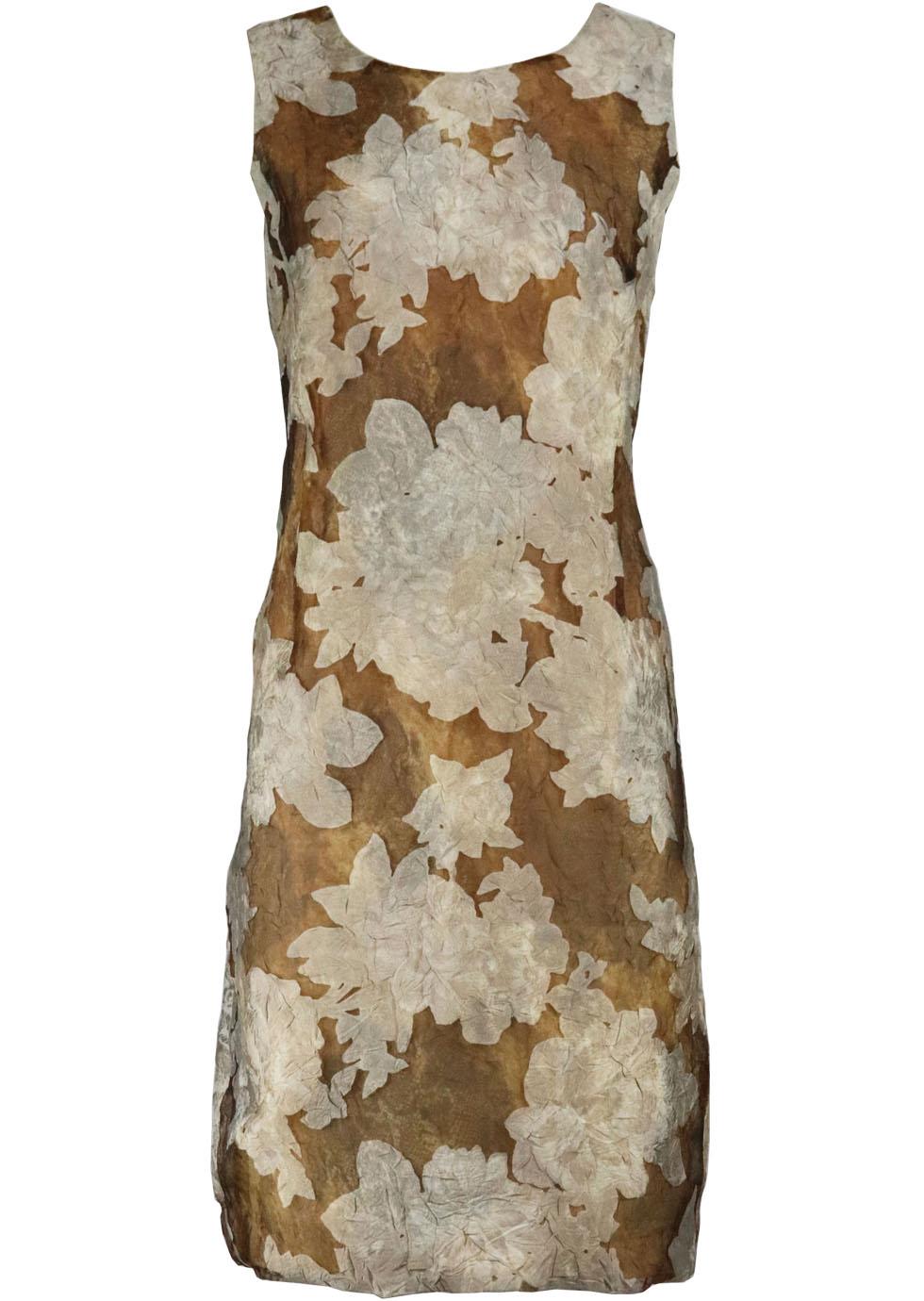 ROLAND KLEIN VINTAGE TEXTURED ORGANZA DRESS UK 12