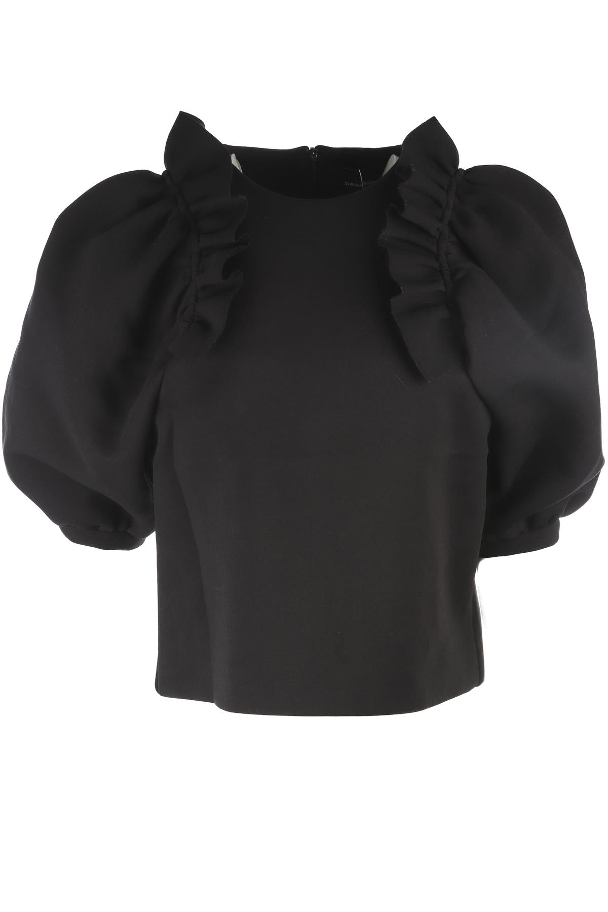 SIMONE ROCHA BLACK SCUBA TOP UK 6