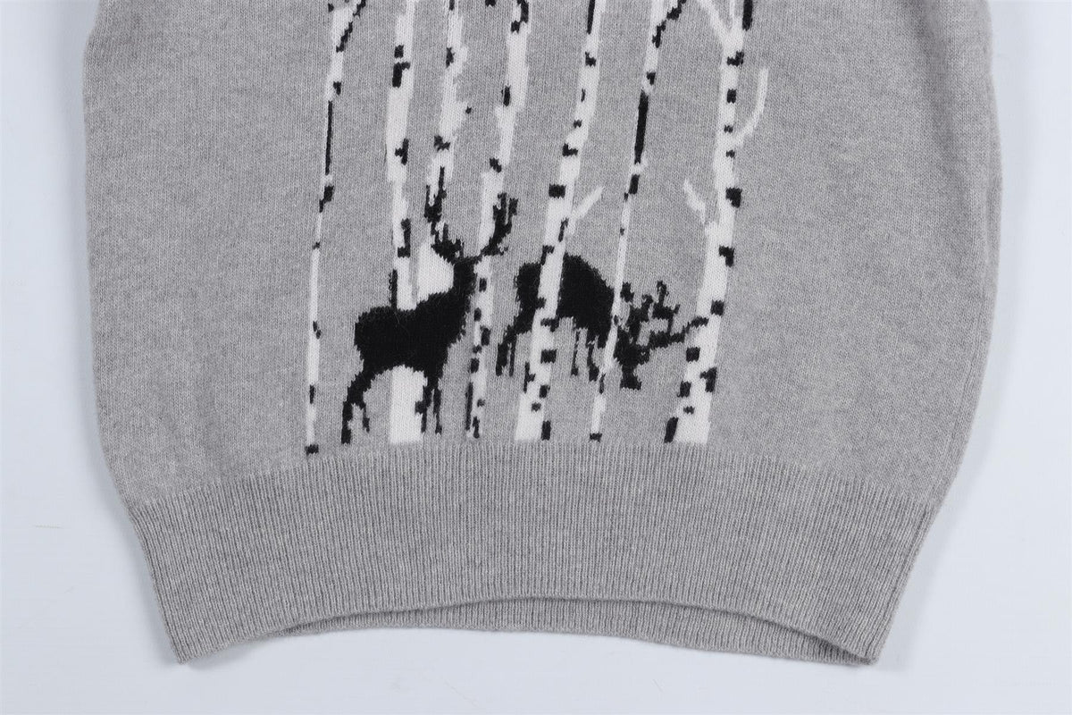 IL GUFO GREY KIDS BOYS SWEATER 8 YEARS