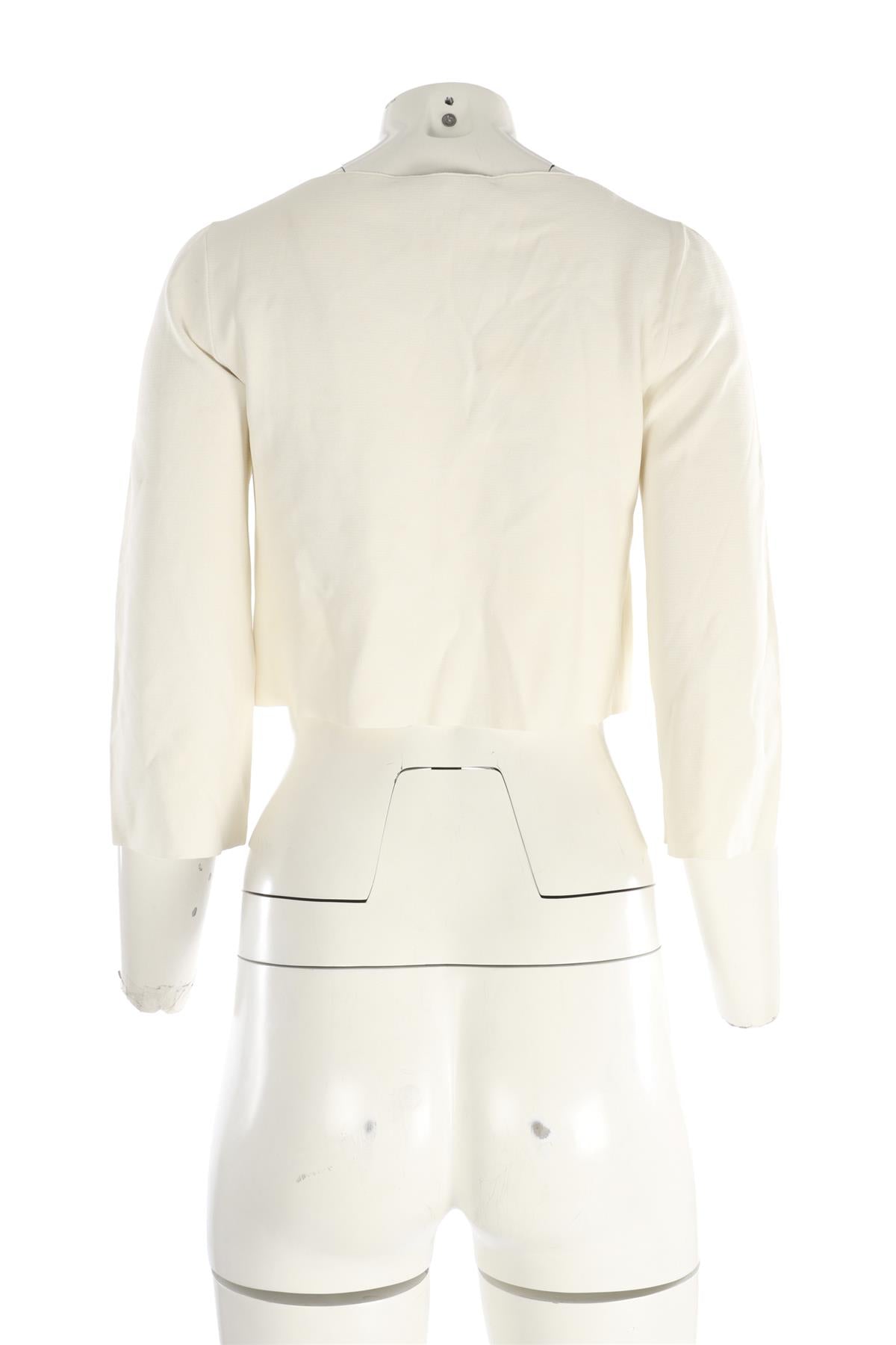 STELLA MCCARTNEY CREAM CREPE TOP IT 40 UK 8