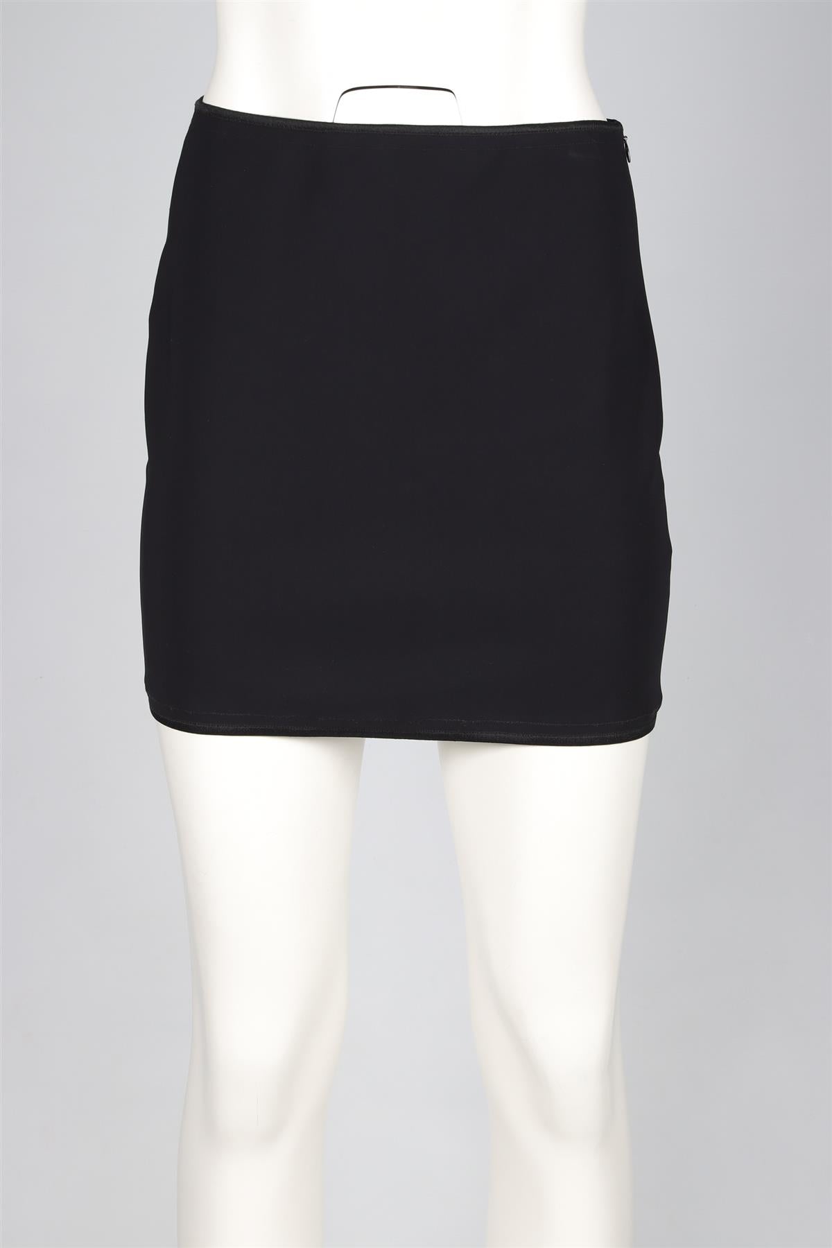PHILOSOPHY DI ALBERTA FERRETTI BLACK MINI SKIRT IT 40 UK 8