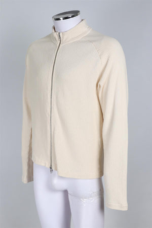 MFPEN CREAM MEN'S COTTON CARDIGAN SMALL