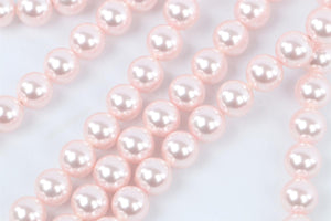 CHANEL PINK 2015 CC PEARL BODY NECKLACE