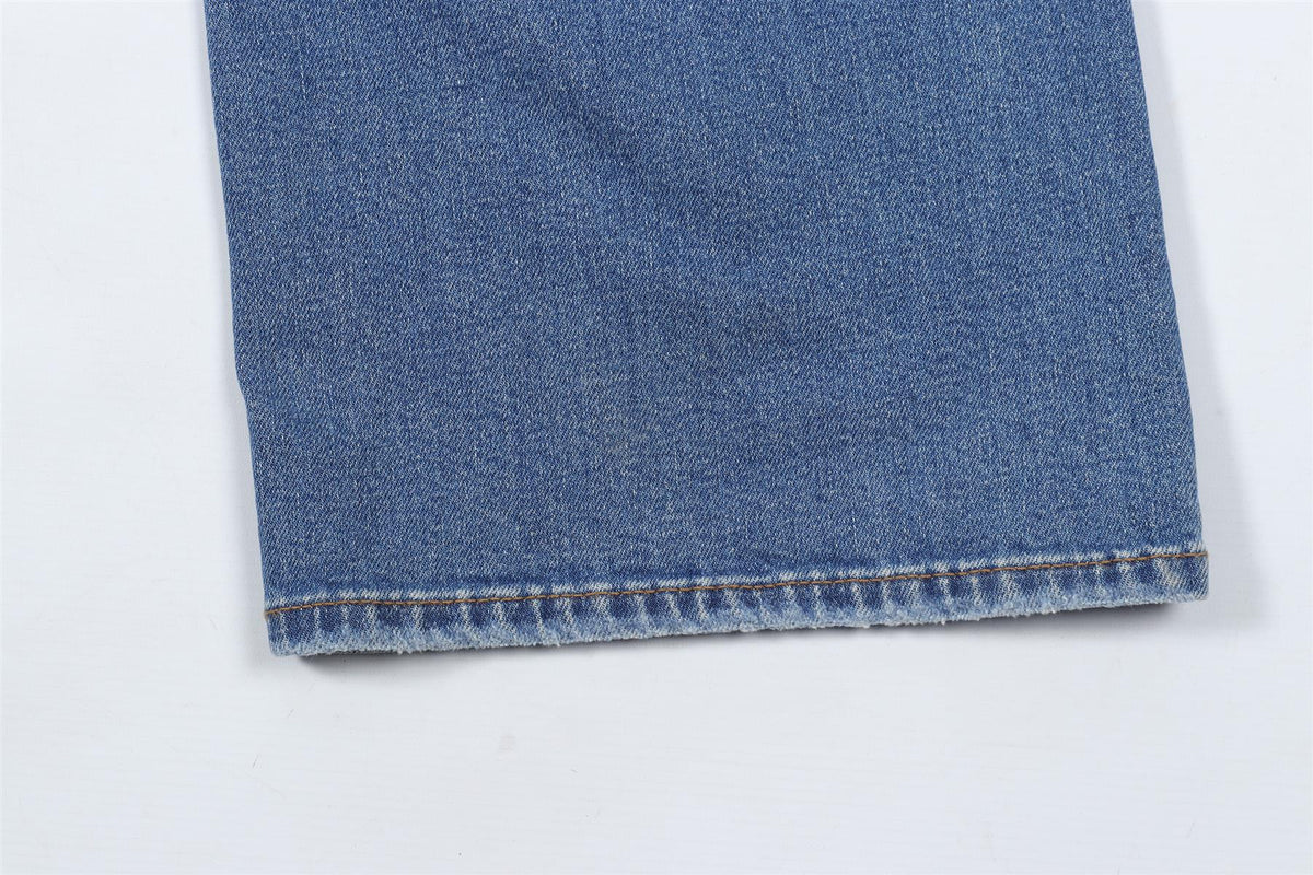 RE/DONE BLUE DENIM JEANS W24 UK 6
