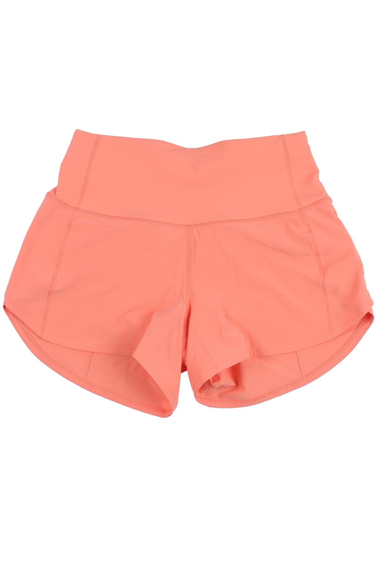 LULULEMON ORANGE SHORTS US 0 UK 4