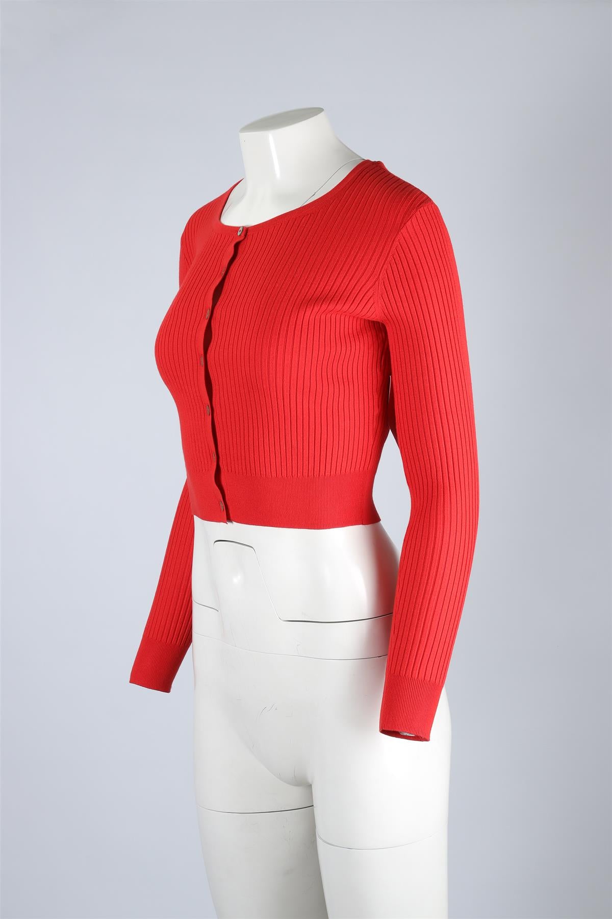 REALISATION PAR RED KNIT CARDIGAN XSMALL