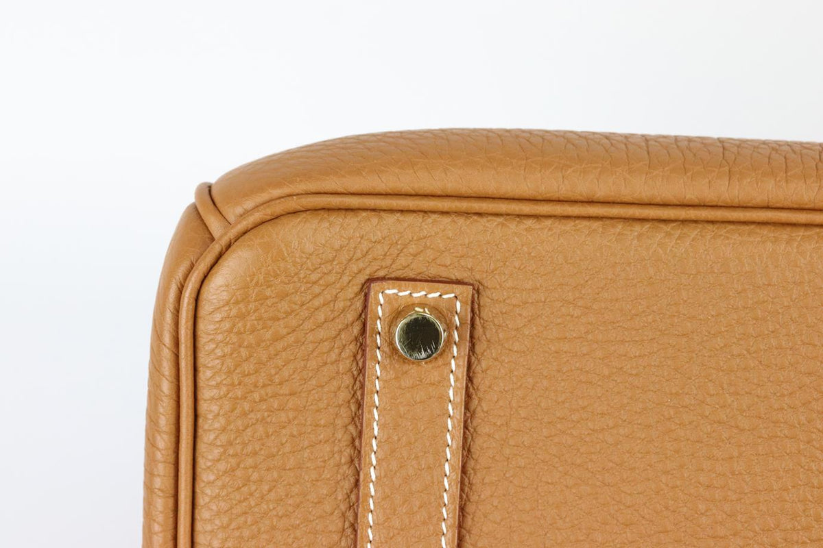 HERMÈS 2012 BIRKIN 35CM VEAU TOGO LEATHER BAG