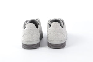 CHANEL GREY 2024 WOOL SNEAKERS EU 38.5 UK 5.5 US 8.5