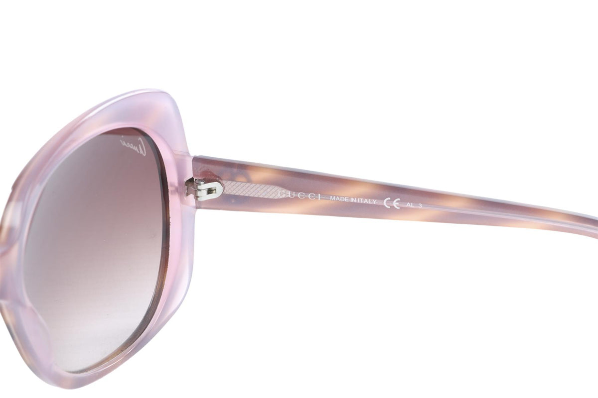 Gucci Brown Square Frame Acetate Sunglasses