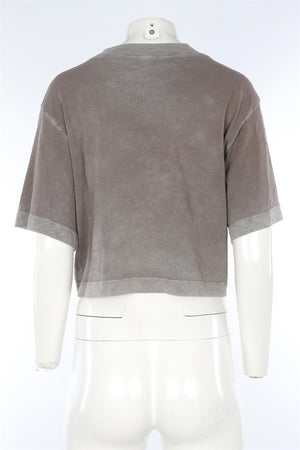 COTTON CITIZEN GREEN COTTON T-SHIRT SMALL