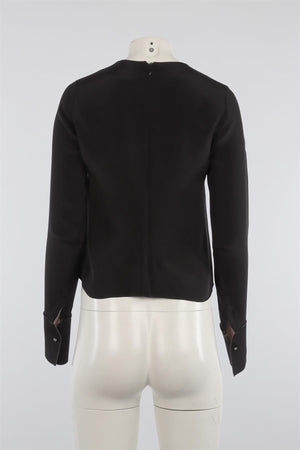 ROKSANDA BLACK SILK TOP SMALL