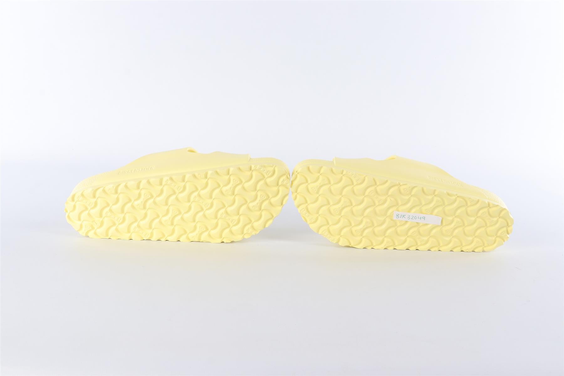 BIRKENSTOCK YELLOW RUBBER SANDALS EU 38 UK 5 US 8